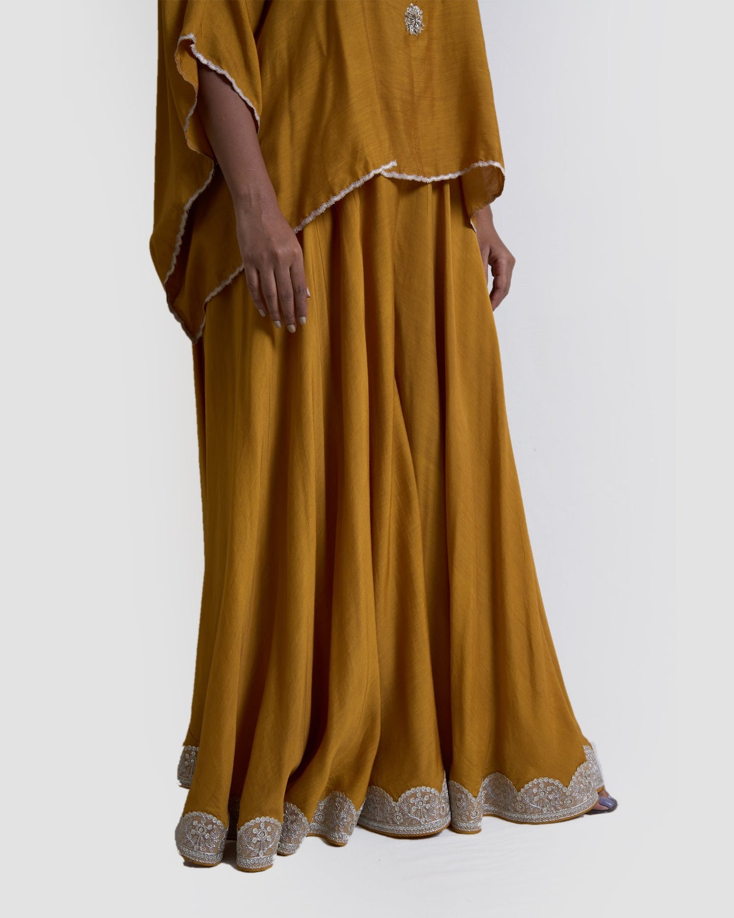 Mustard Yellow cape set