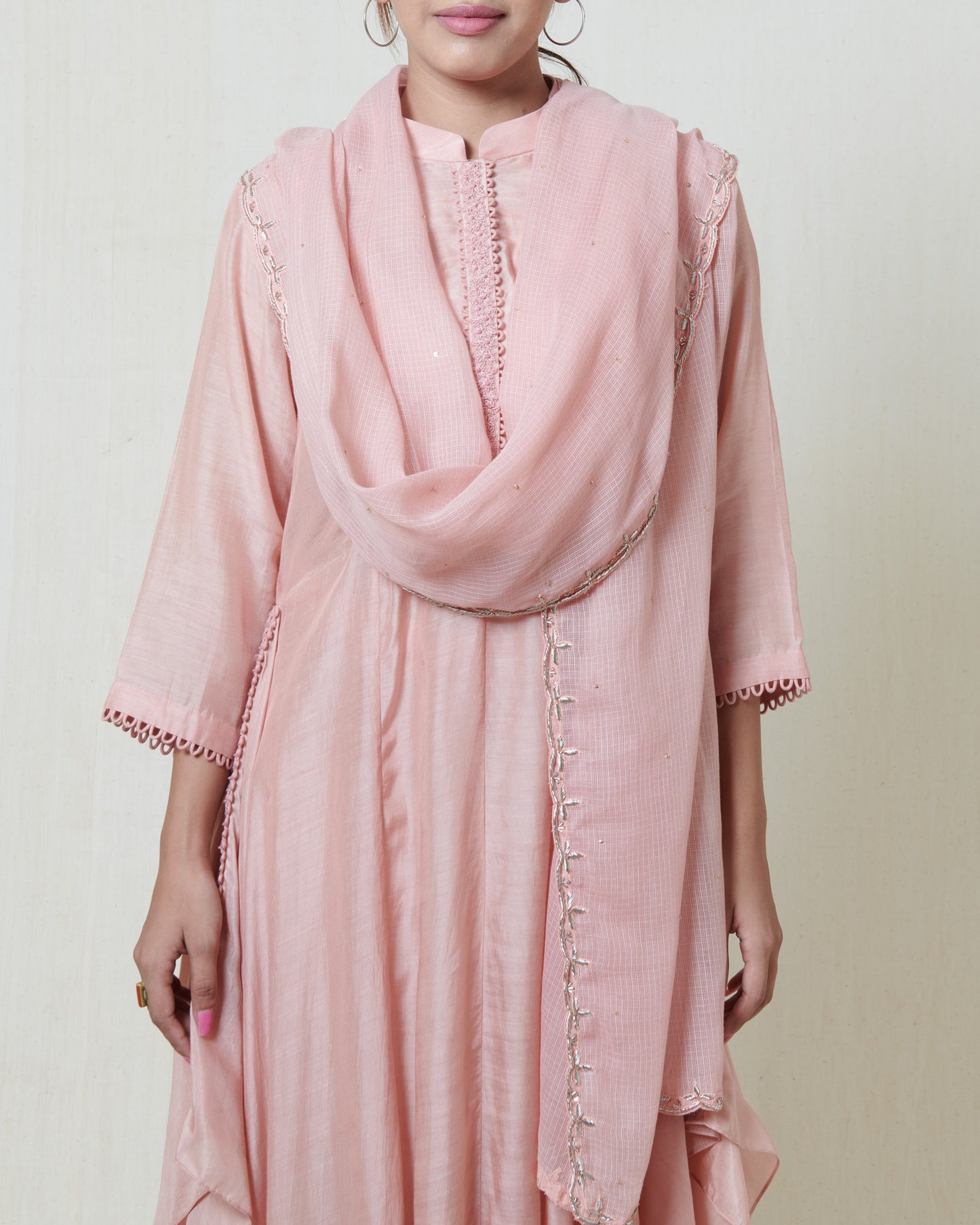 Vintage Pink Kurta Set