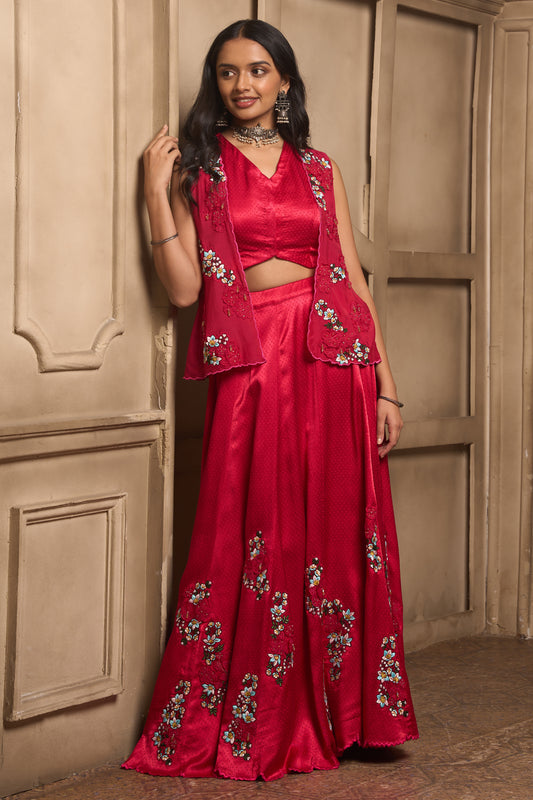 Saanvi Skirt Set