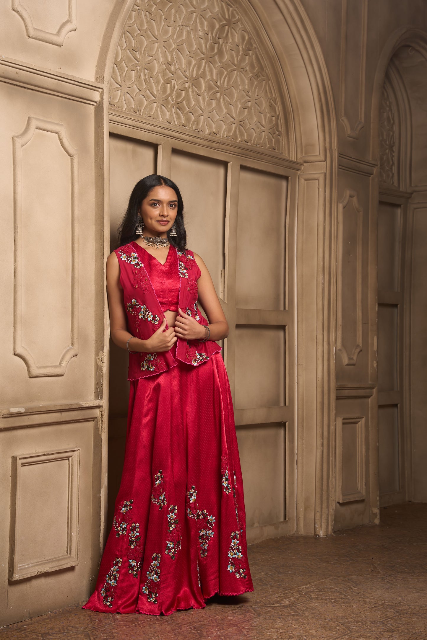 Saanvi Skirt Set