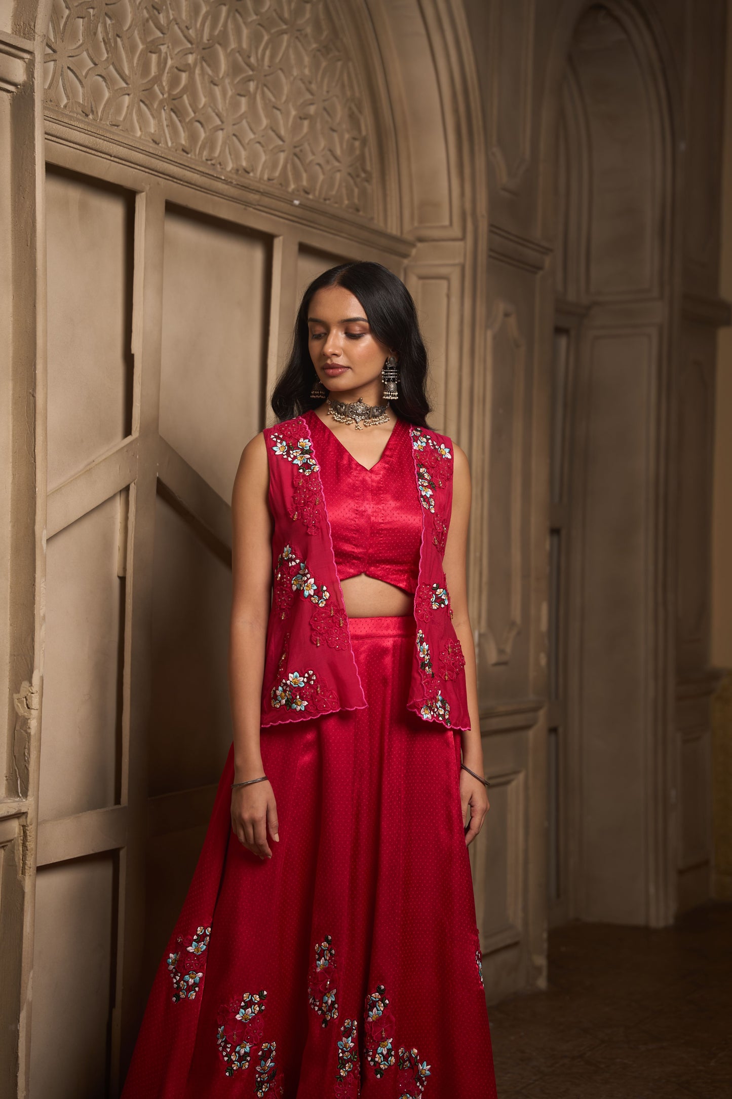 Saanvi Skirt Set