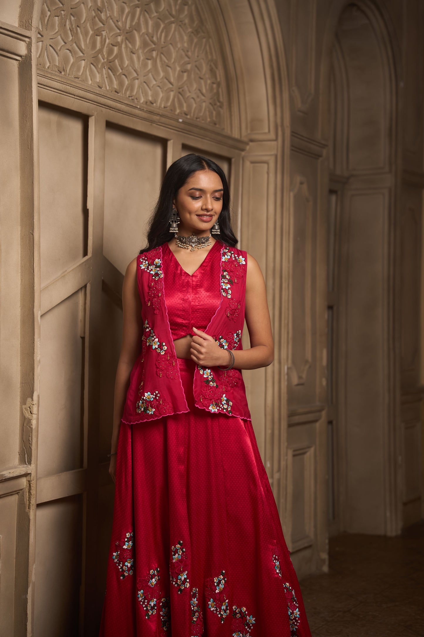 Saanvi Skirt Set