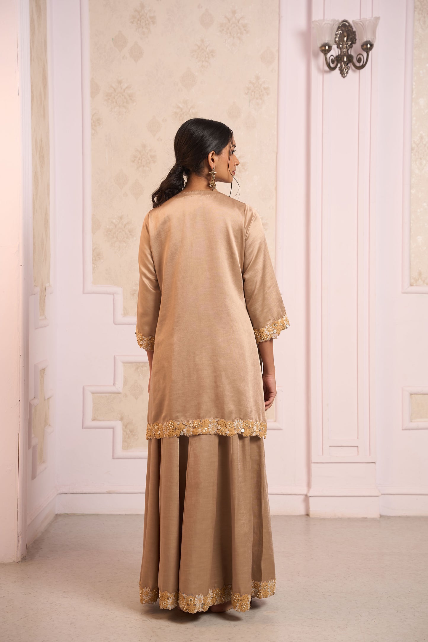 Saanjh Sharara Set
