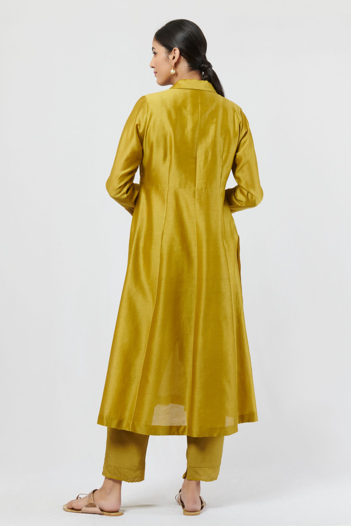 Ketaki Olive Kurta Set