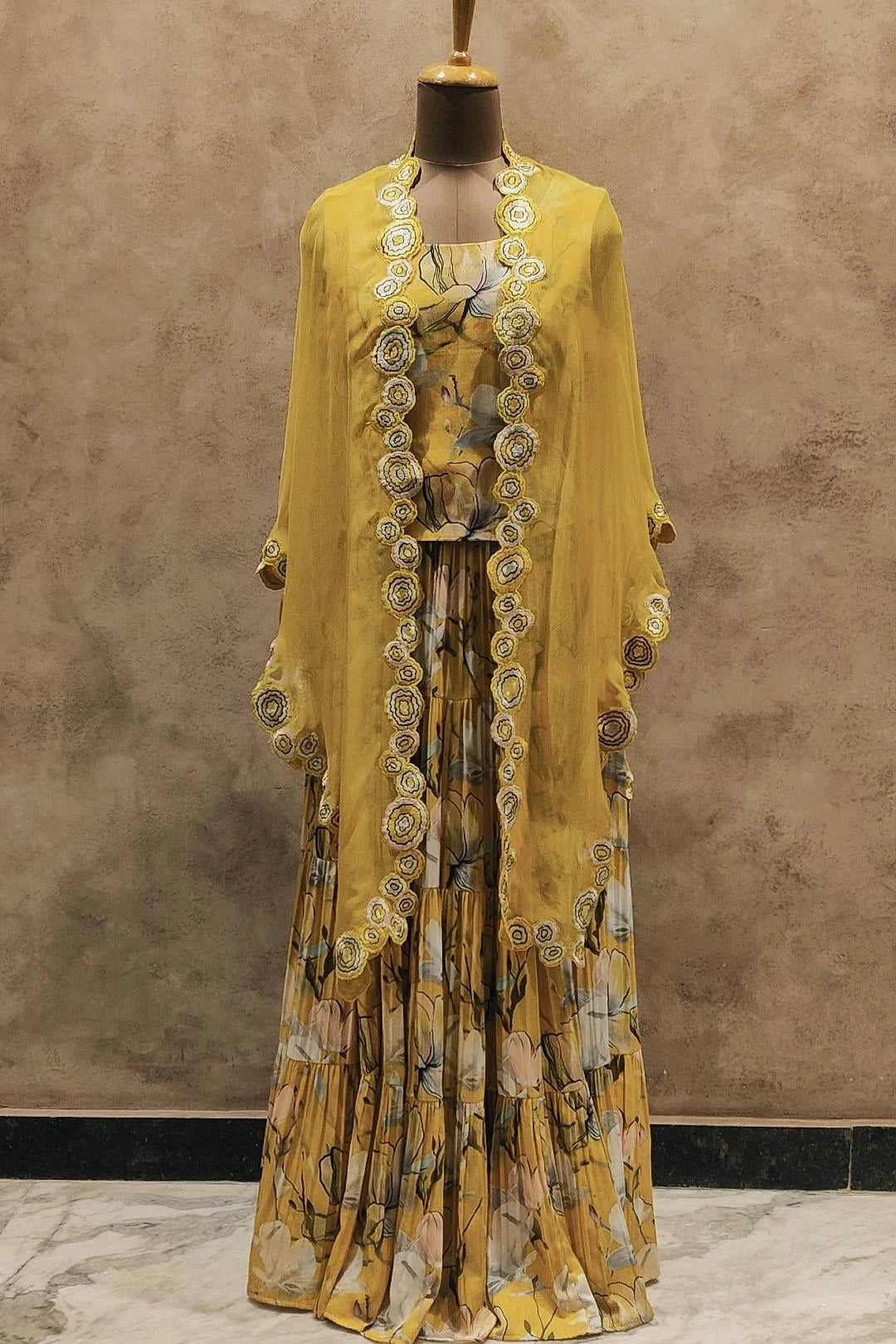 Summer Bloom Cape Set