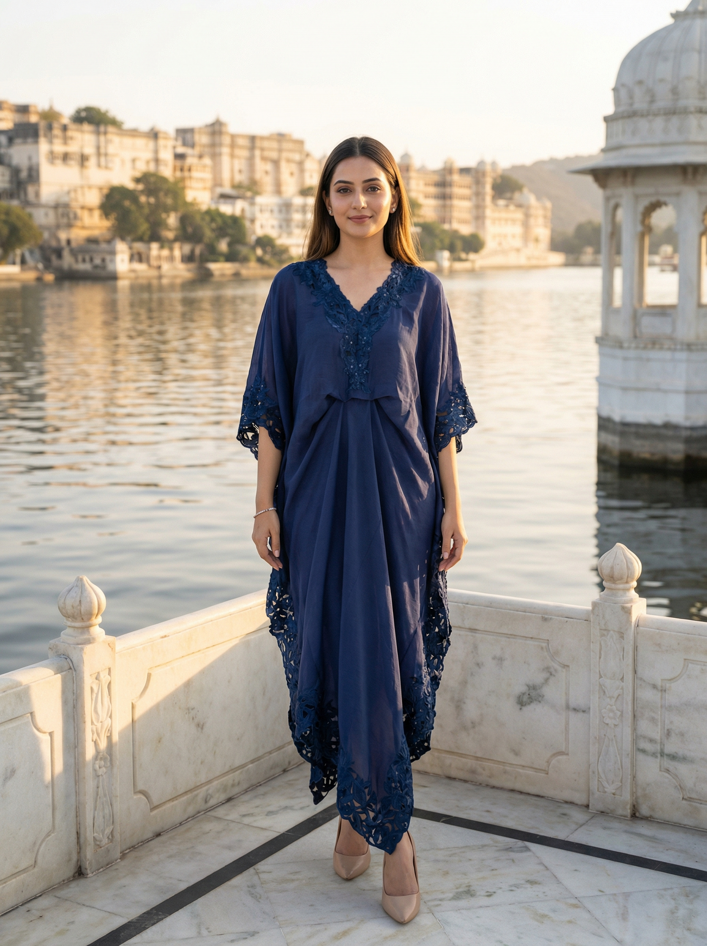 Haseen drape kaftan