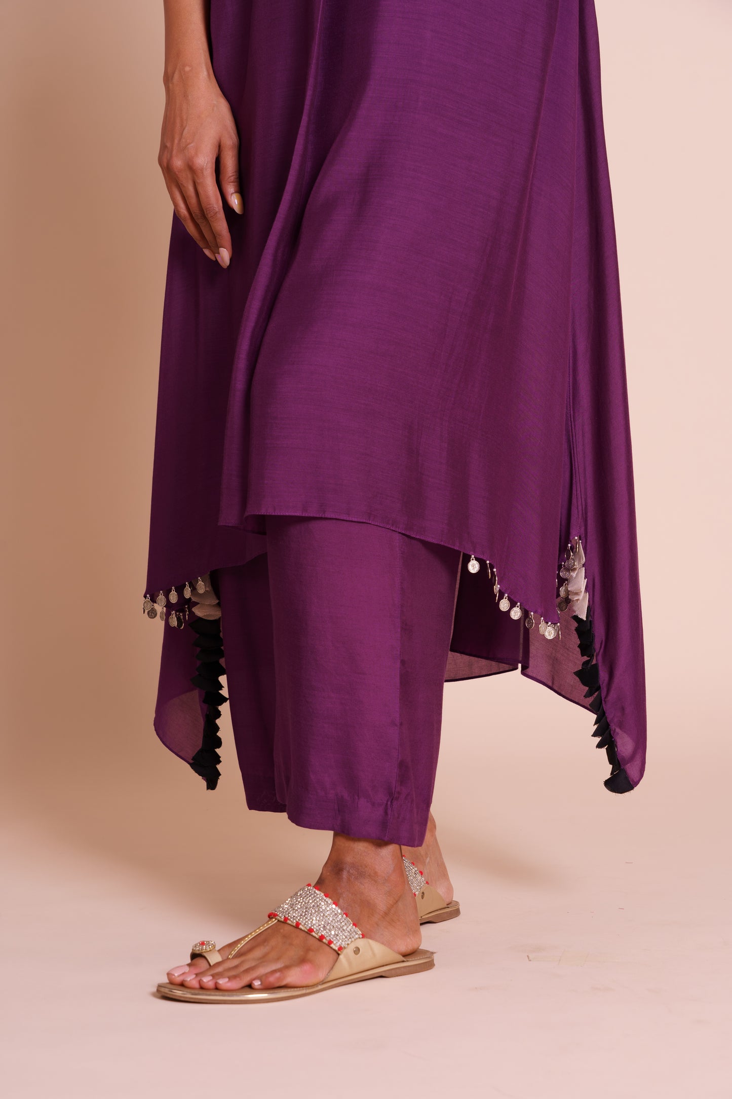 Iraaya Purple Kurta Set