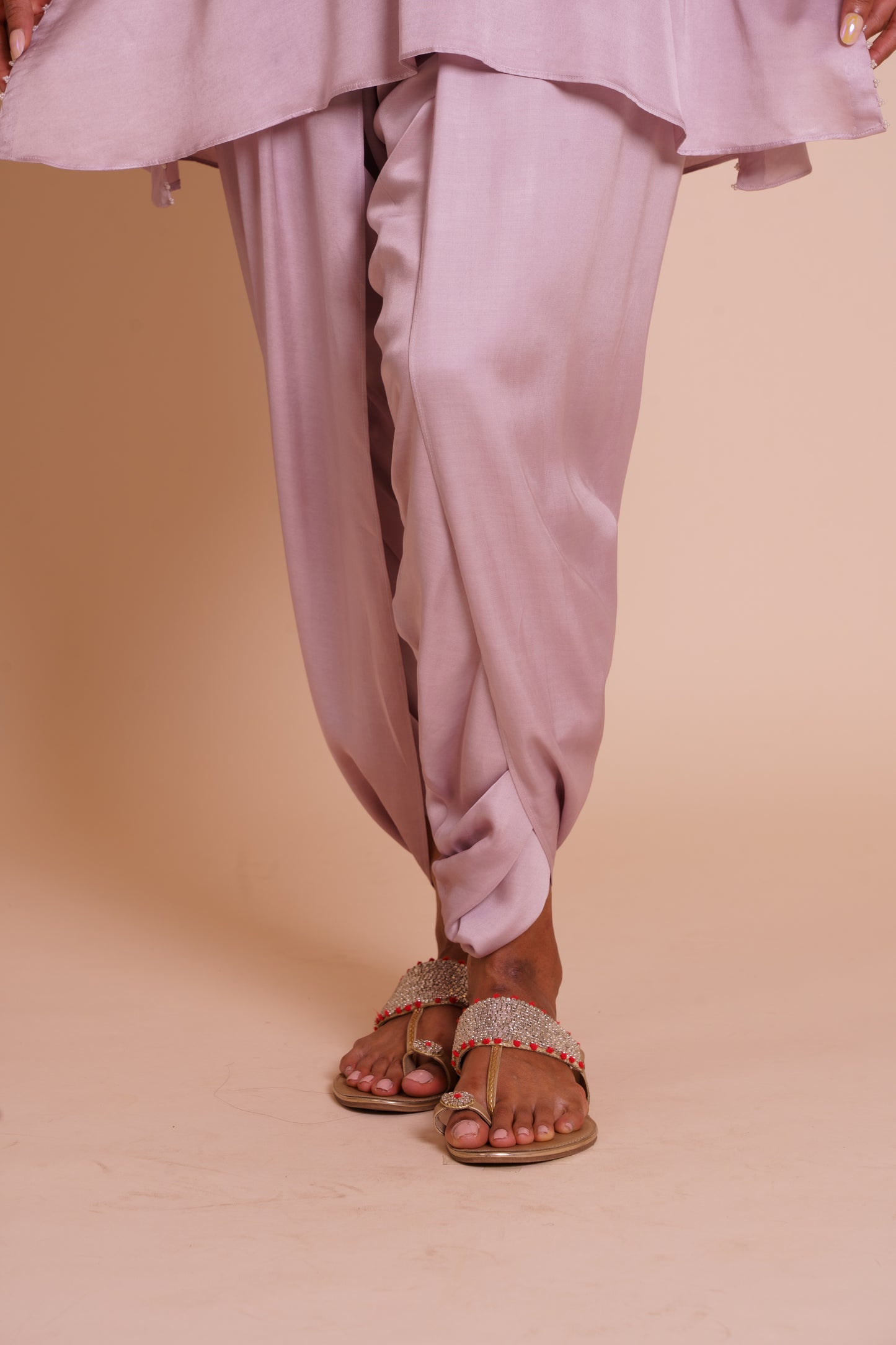 Myra Lavender Kurta Dhoti Set