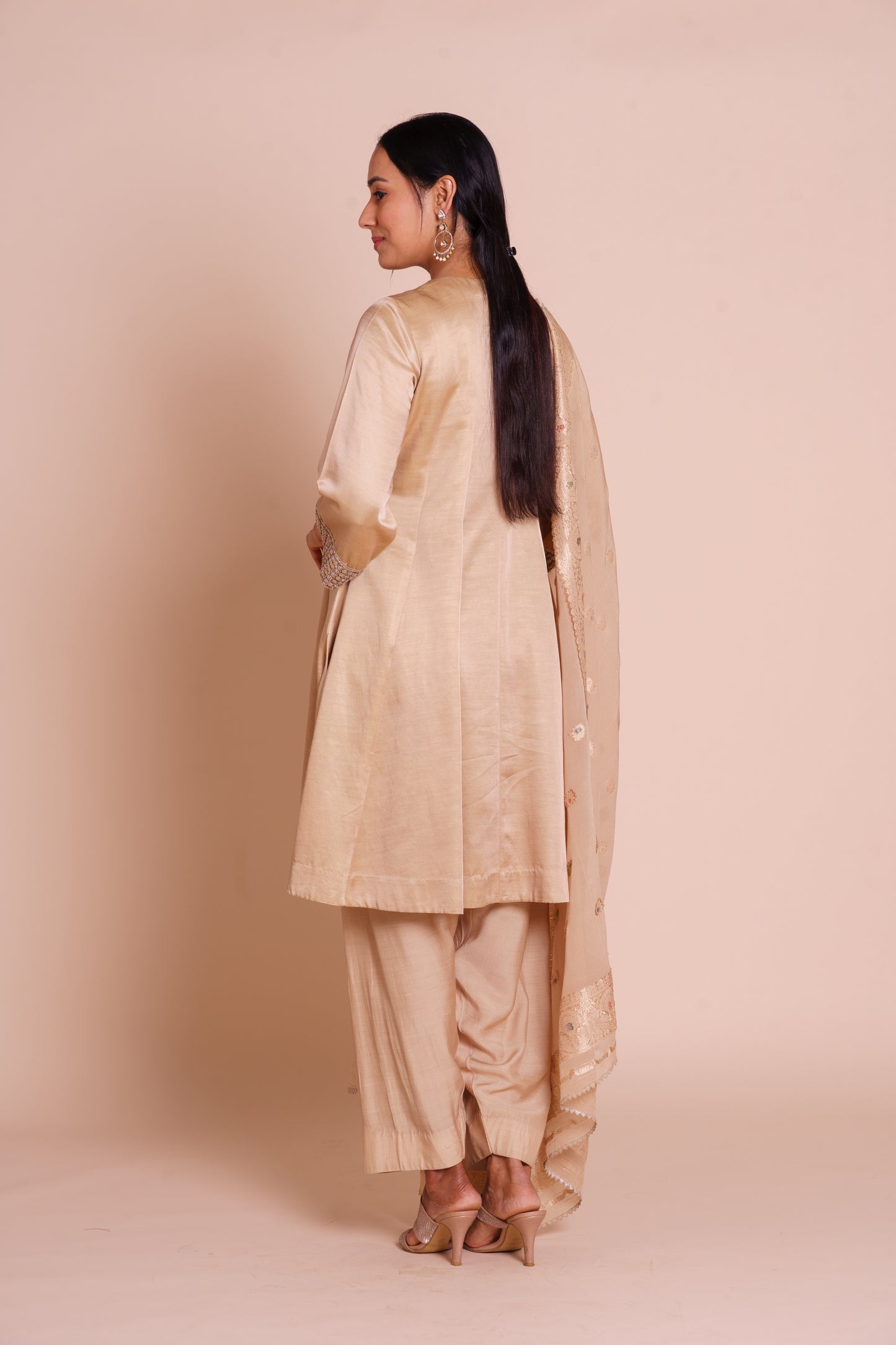 Kanika Beige Set