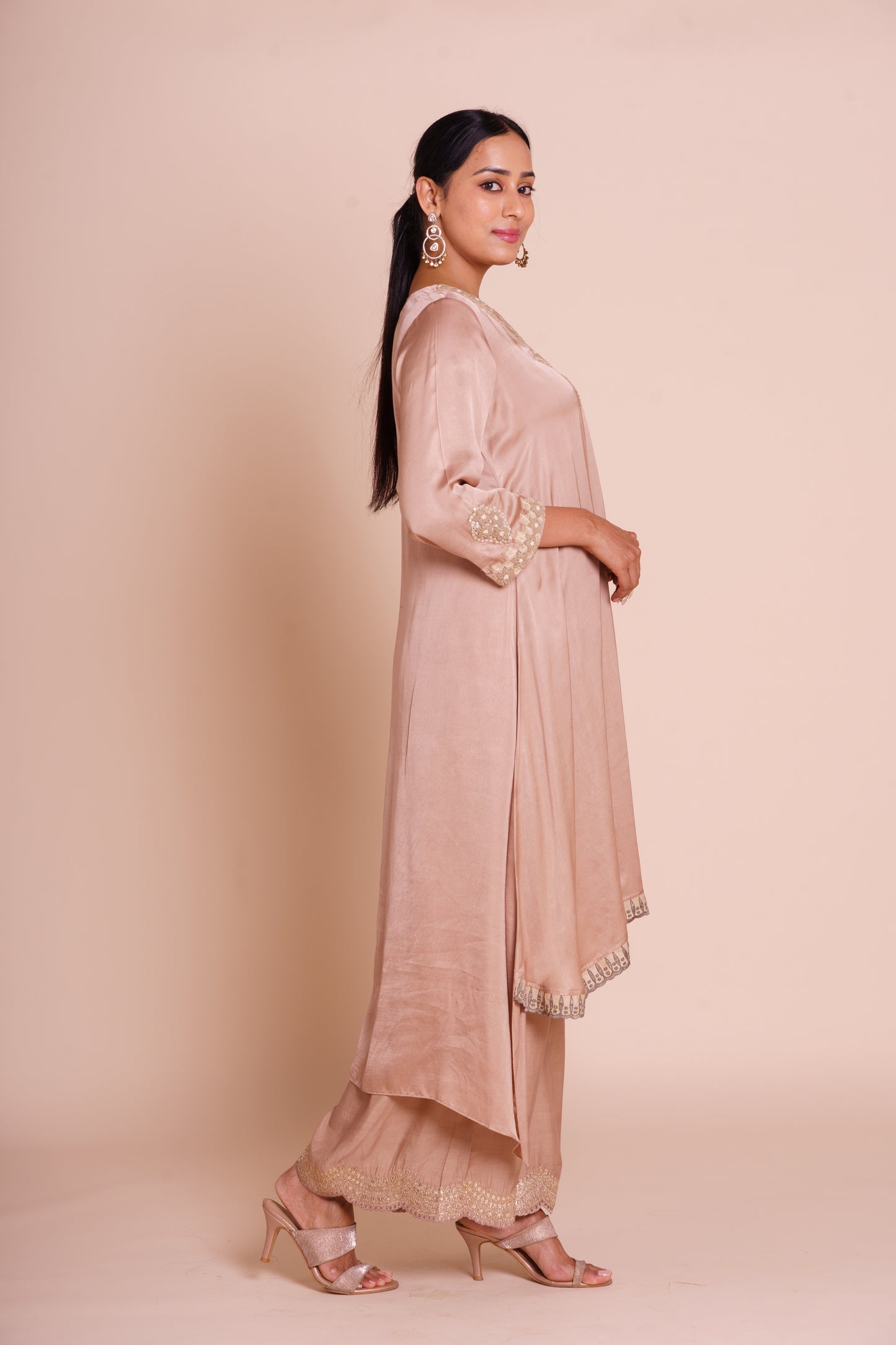 Amaaya Beige Kurta Set