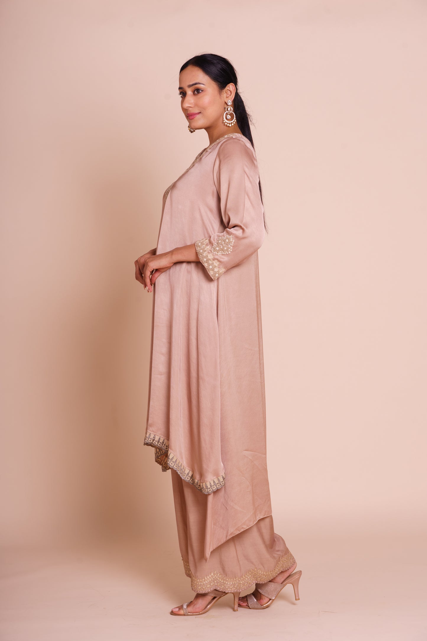 Amaaya Beige Kurta Set