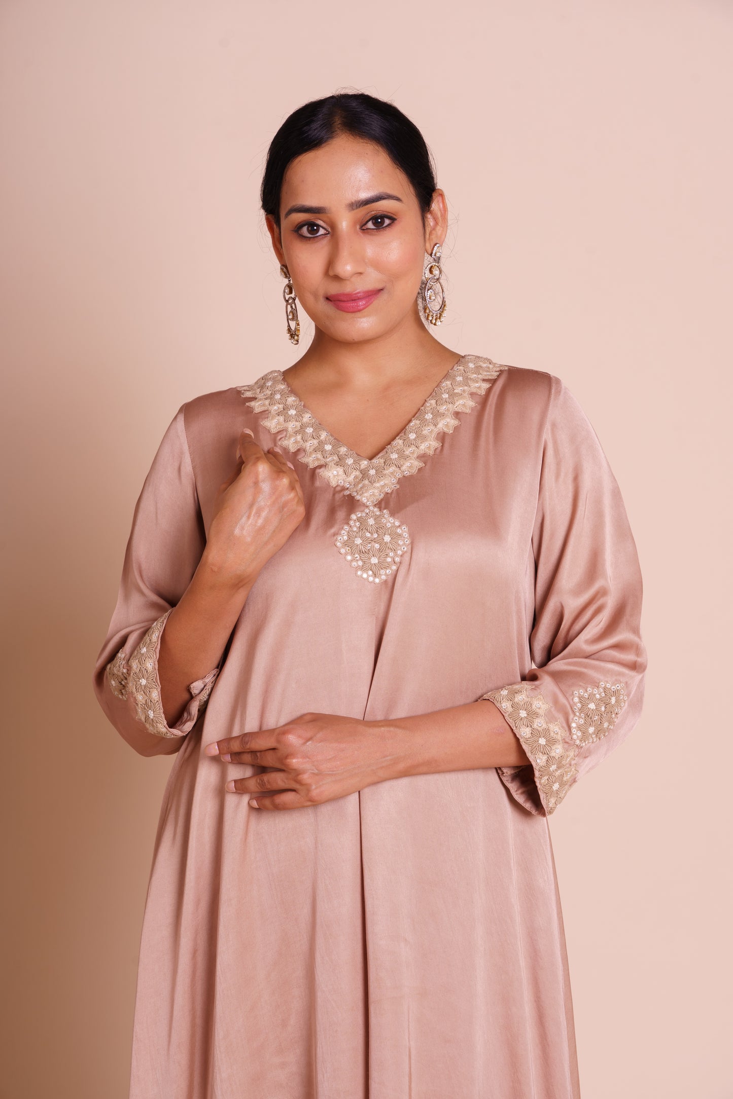 Amaaya Beige Kurta Set