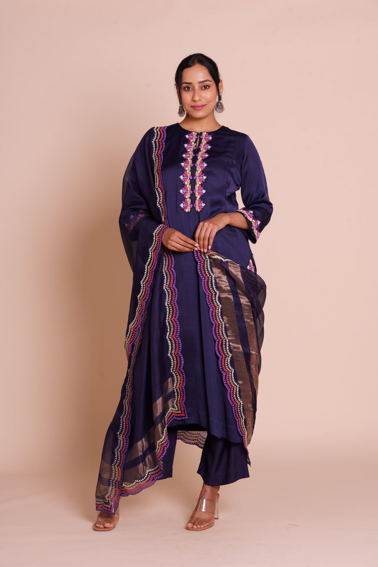 Noor Blue Kurta Set