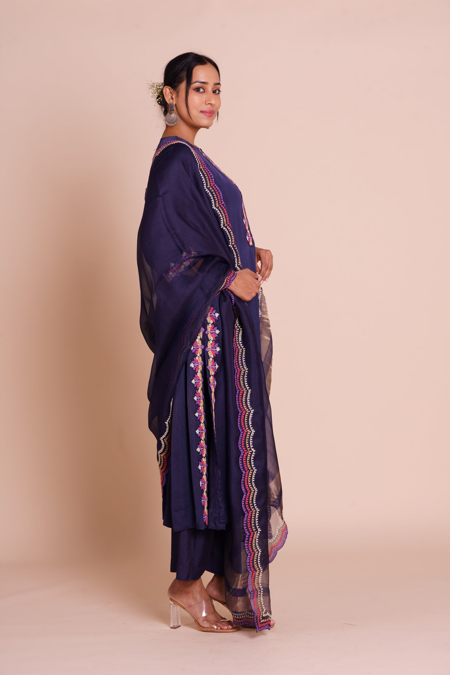 Noor Blue Kurta Set