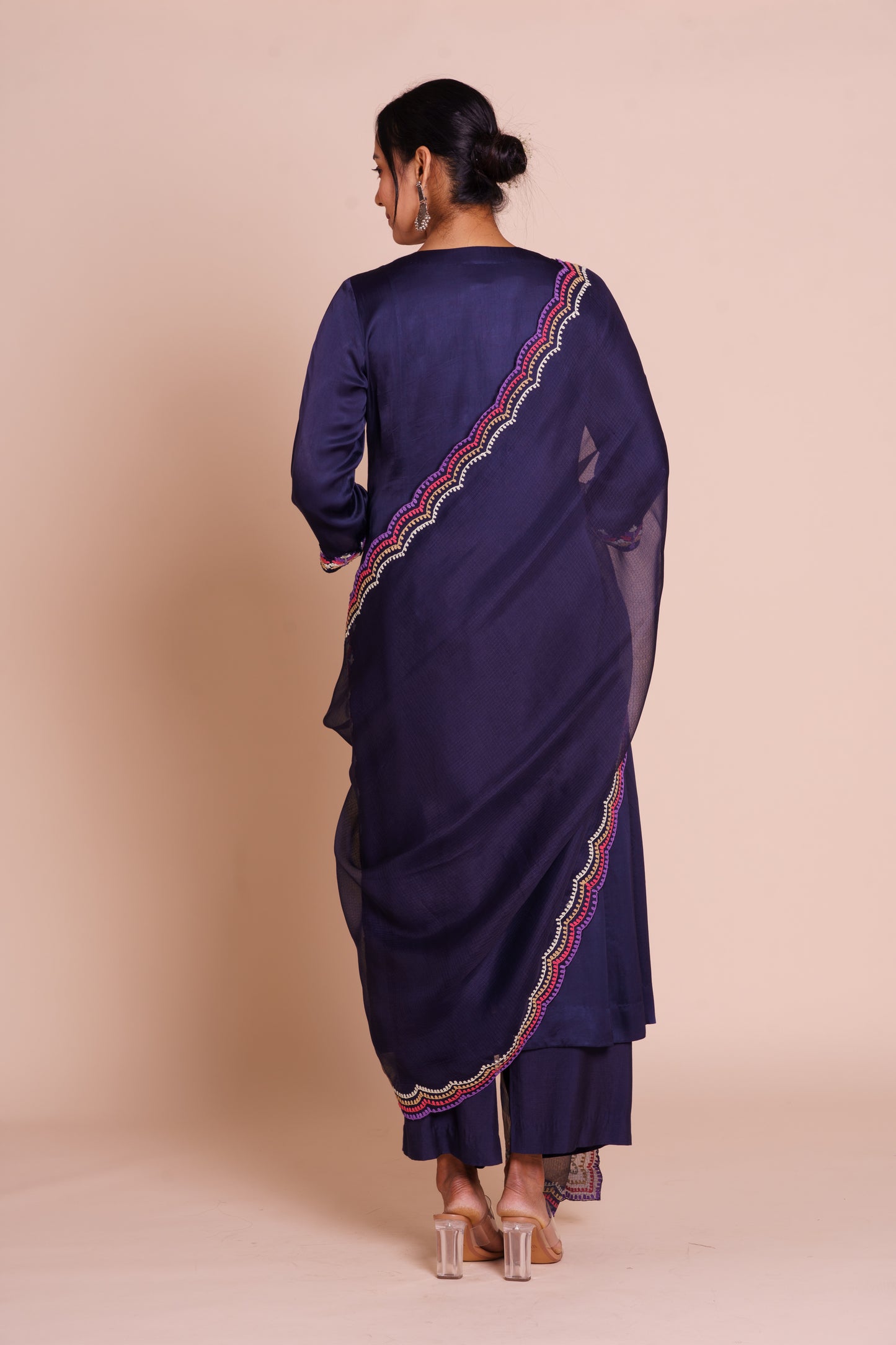 Noor Blue Kurta Set