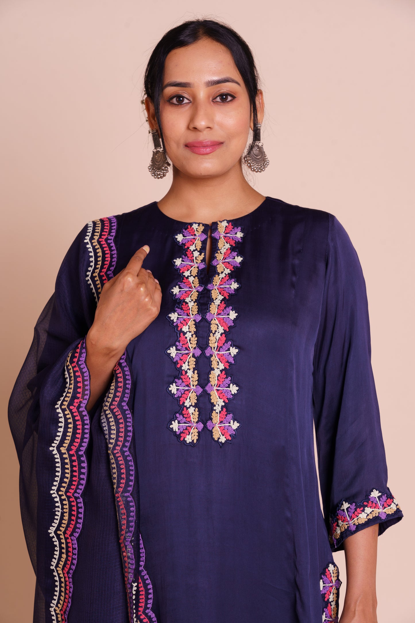 Noor Blue Kurta Set