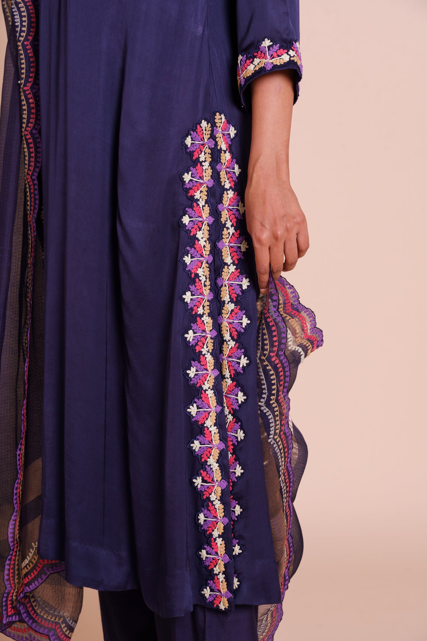 Noor Blue Kurta Set