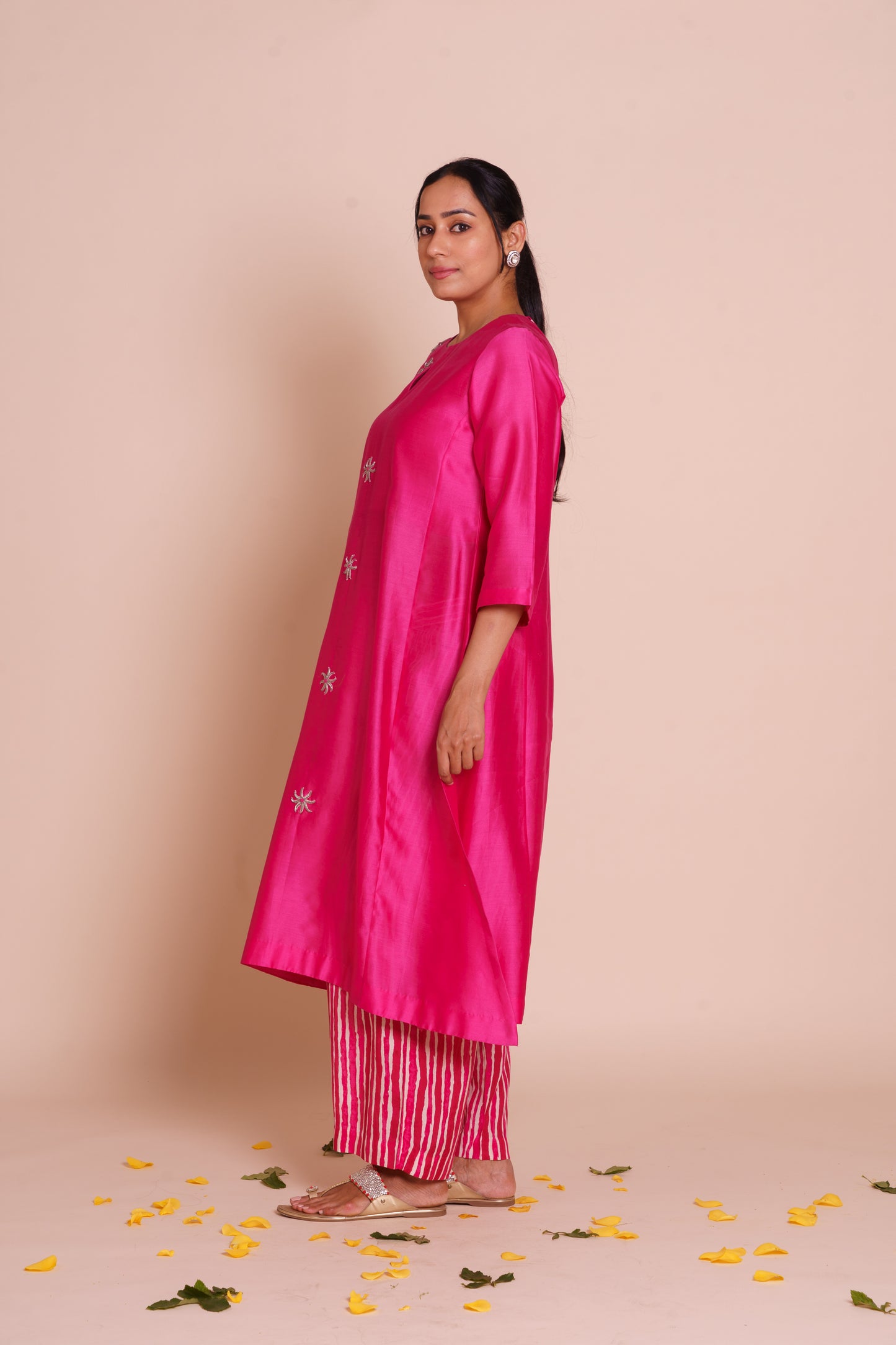 Riva Rani Pink Kurta Set