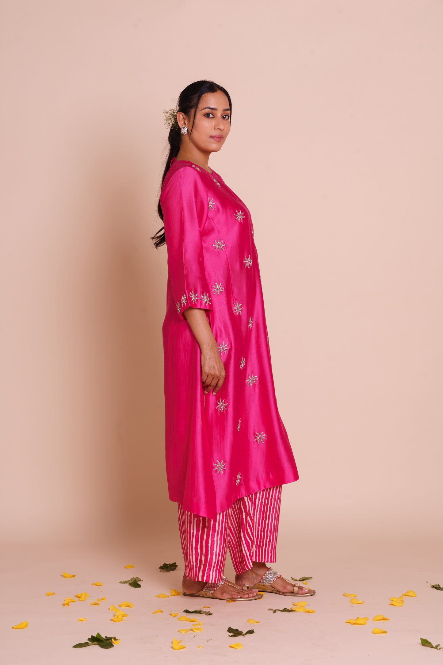 Riva Rani Pink Kurta Set