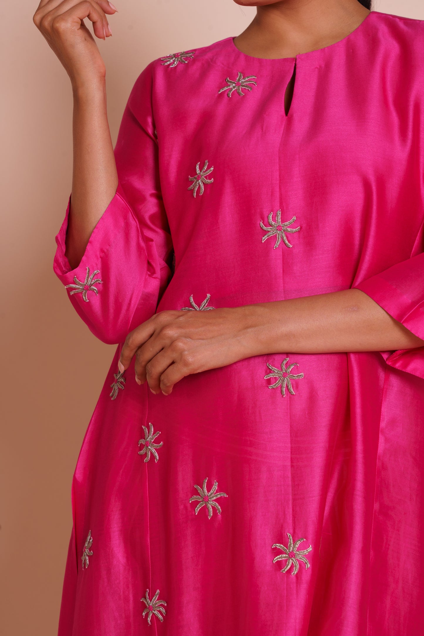 Riva Rani Pink Kurta Set