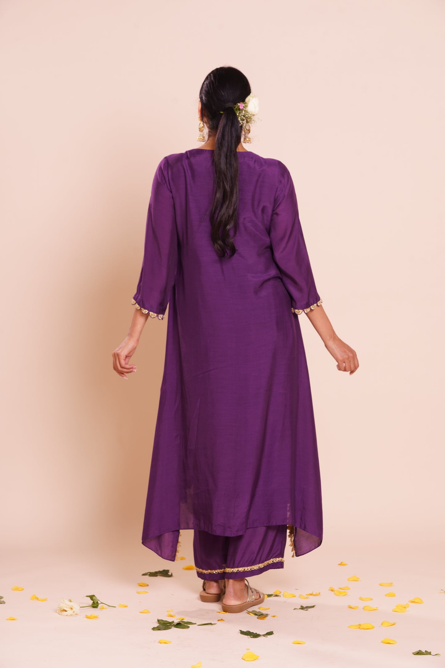 Nysa Purple Kurta Set