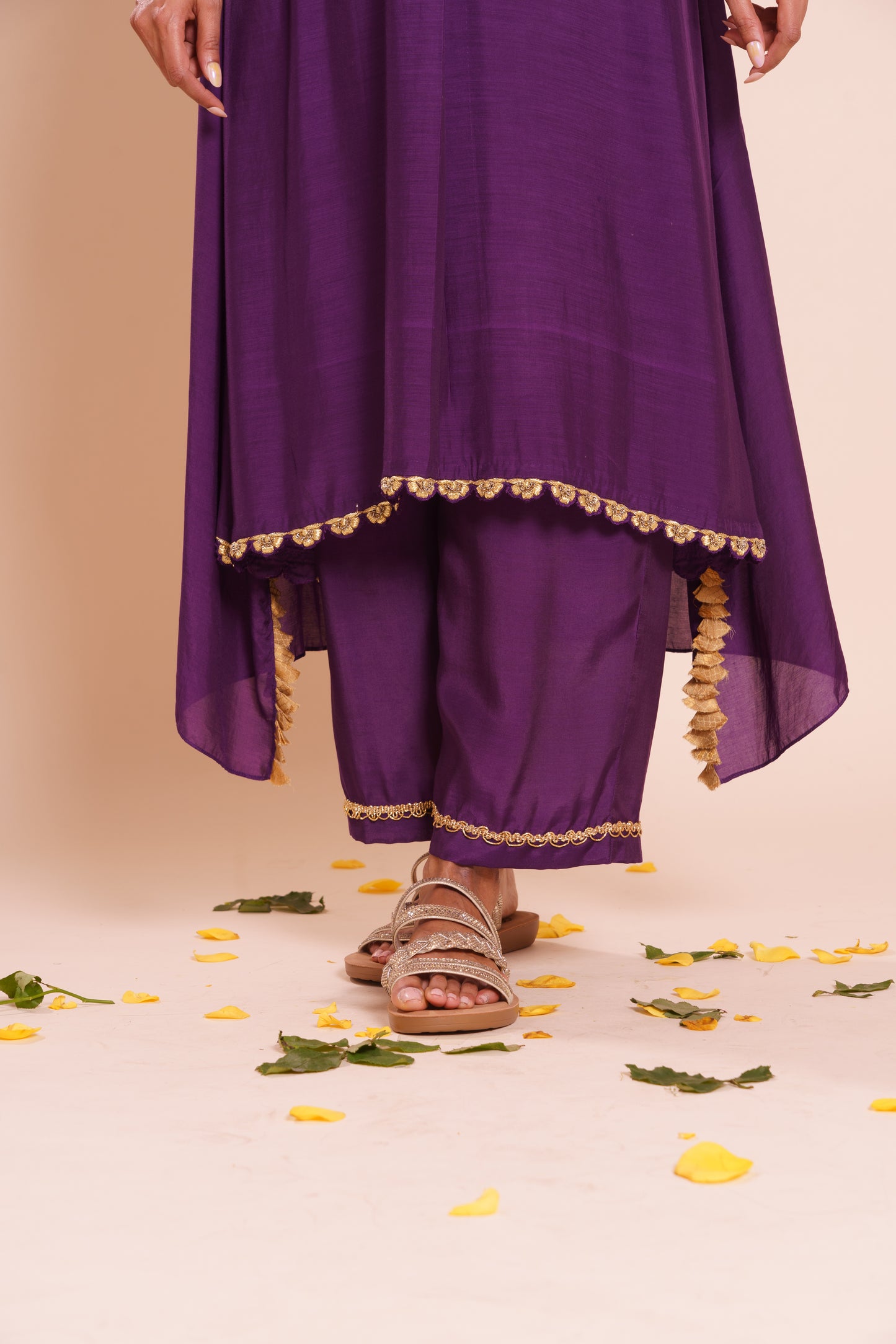 Nysa Purple Kurta Set