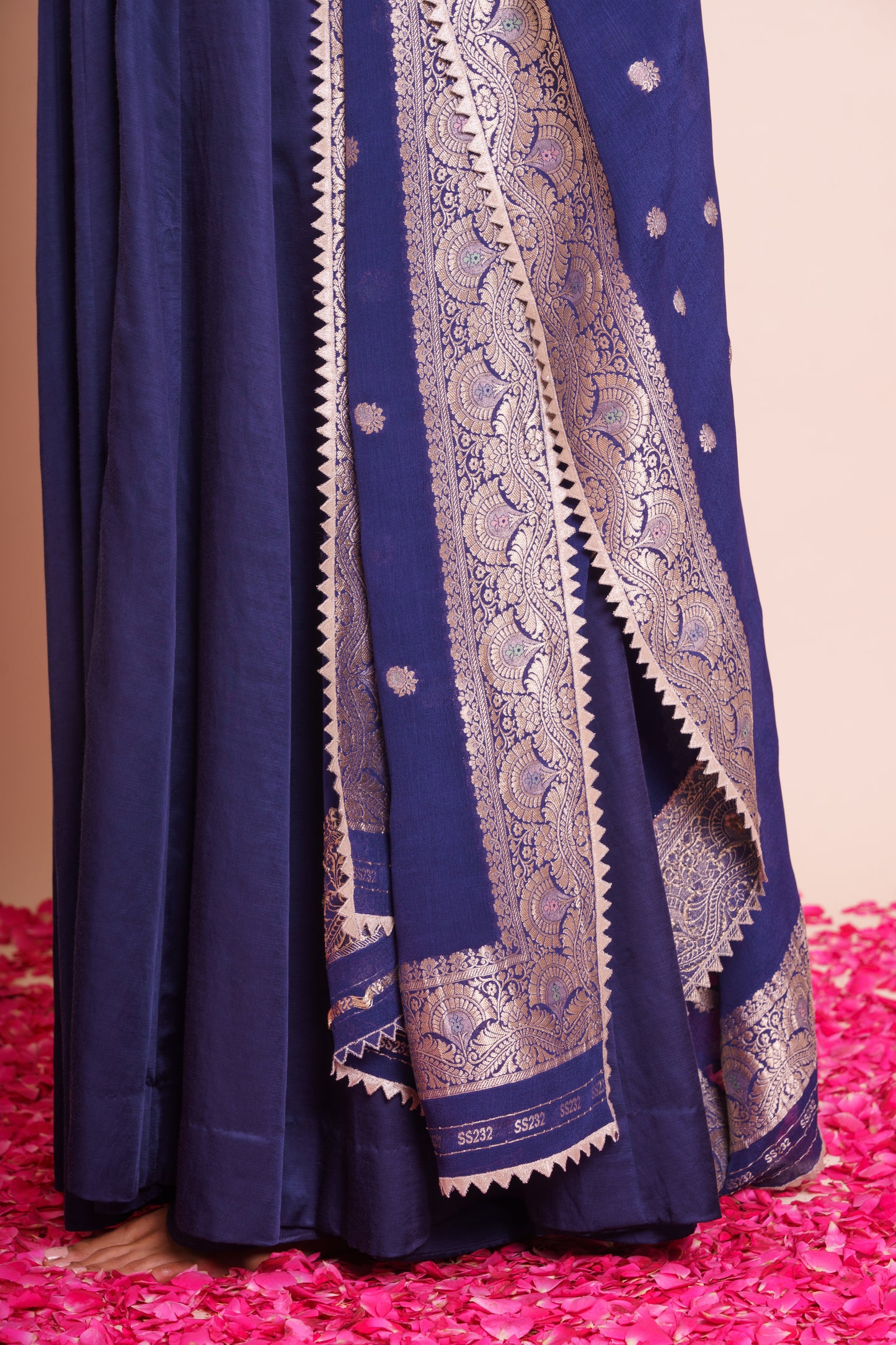Araadhya Indigo Blue Long Kalidar Set