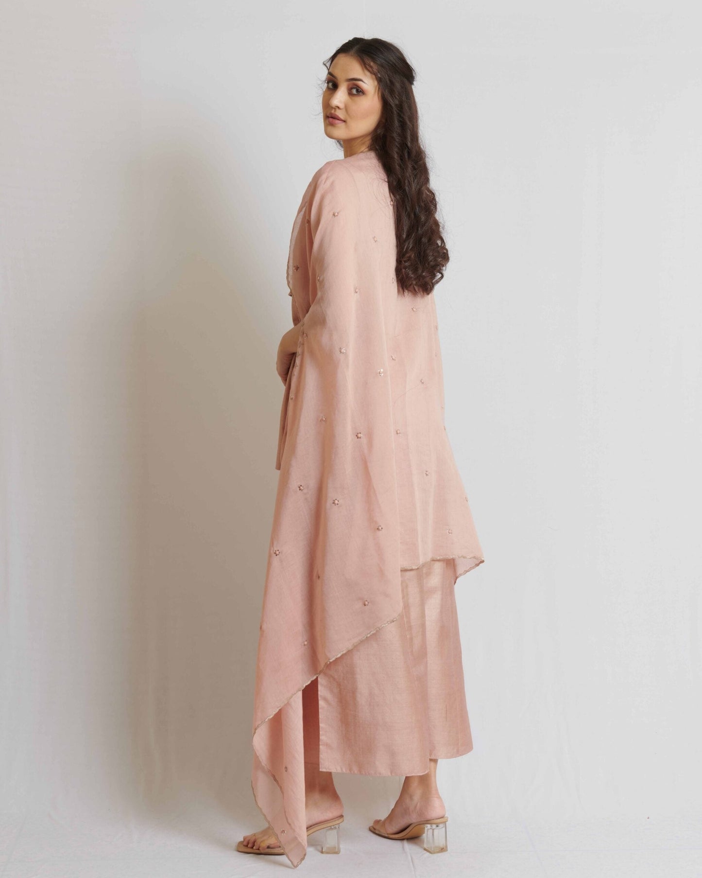 Onion pink cape set