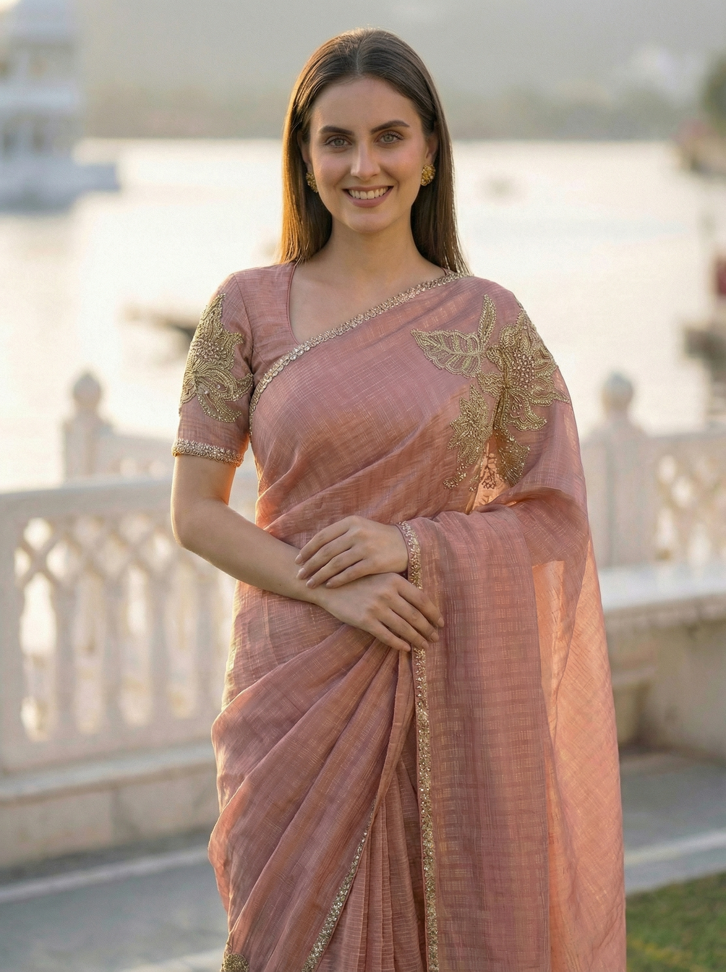 Mehel Tissue Sari
