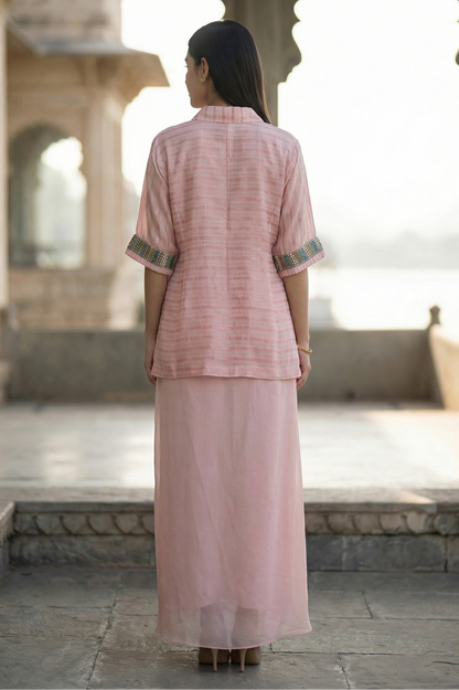 Taara Chanderi Skirt Set