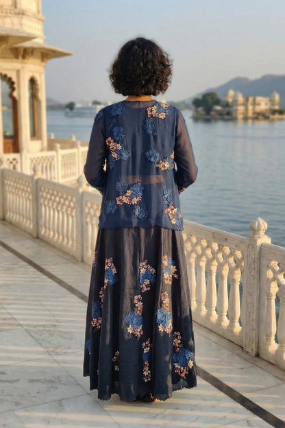 Rajni Skirt Set