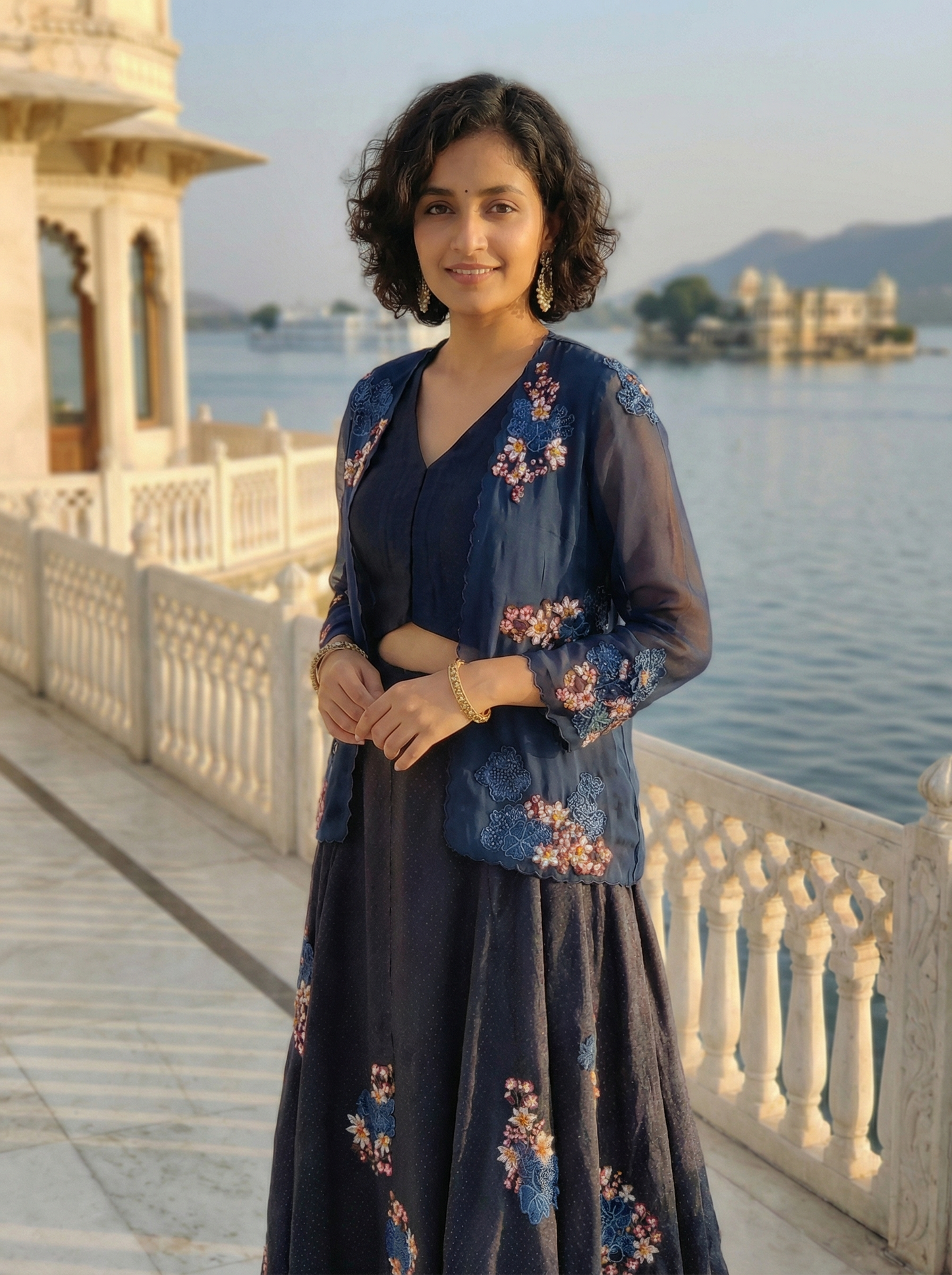 Rajni Skirt Set