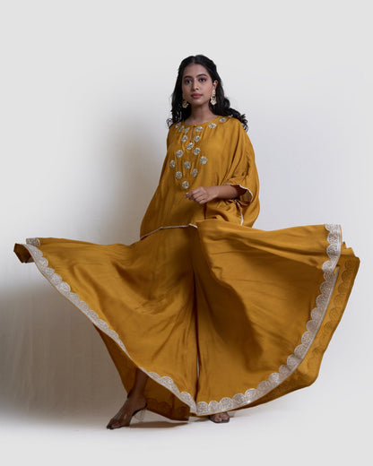 Mustard Yellow cape set