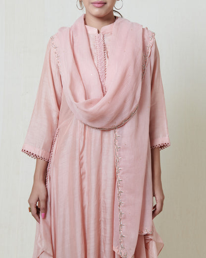 Vintage Pink Kurta Set