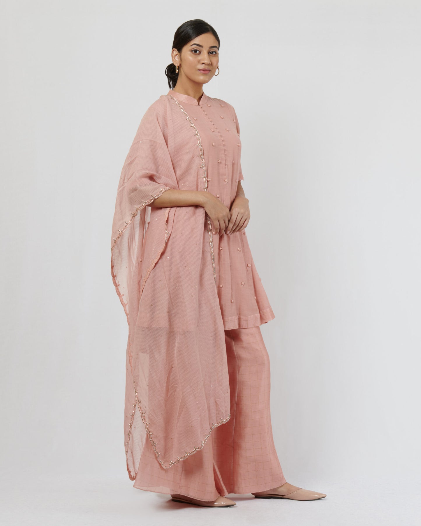 Vintage Pink Hand Crafted Kalidar Set