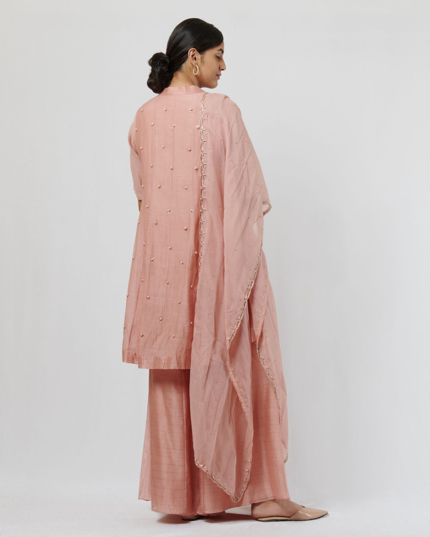 Vintage Pink Hand Crafted Kalidar Set