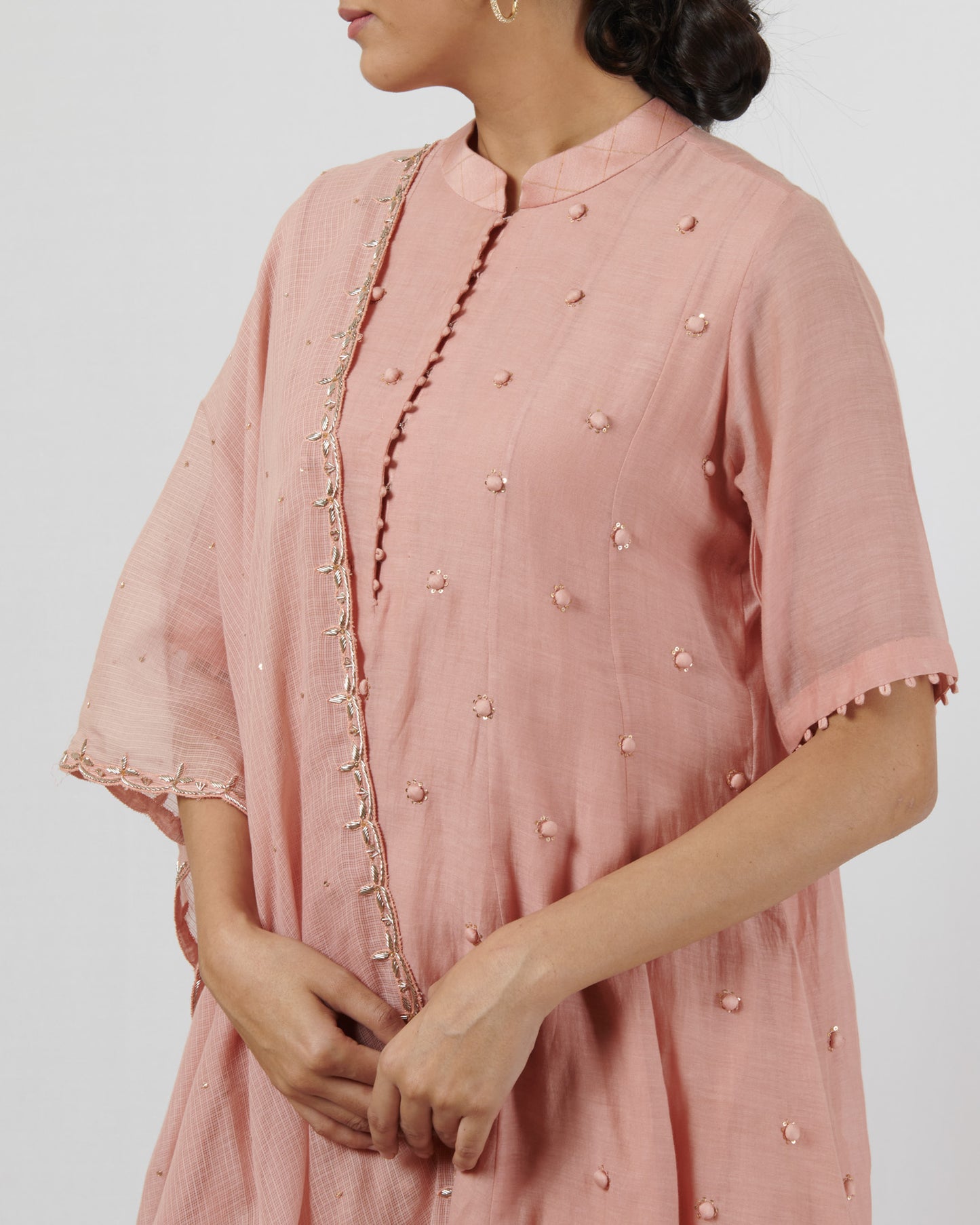 Vintage Pink Hand Crafted Kalidar Set