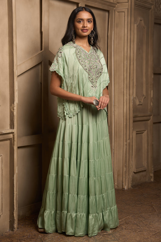 Neelprabha Kaftan Set