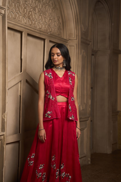 Saanvi Skirt Set