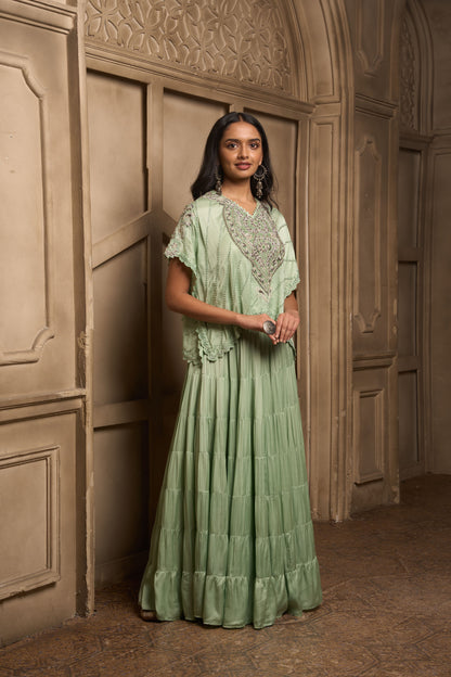 Neelprabha Kaftan Set