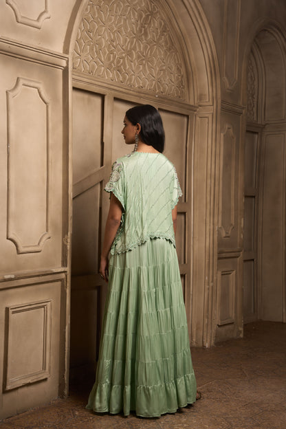 Neelprabha Kaftan Set