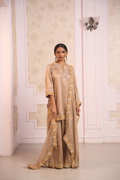Saanjh Sharara Set