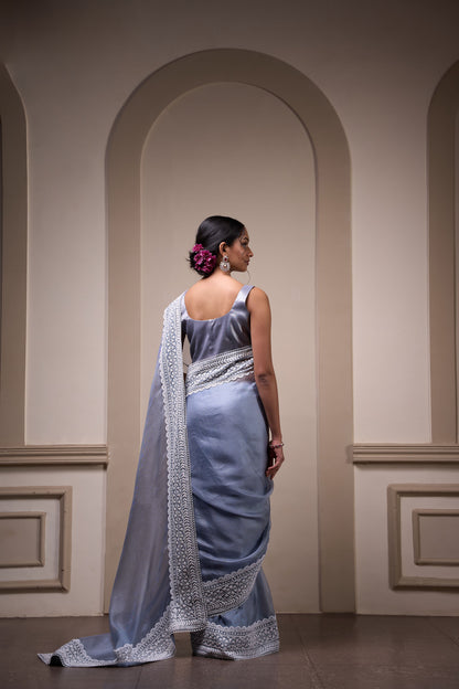 Shyamal Sari Set