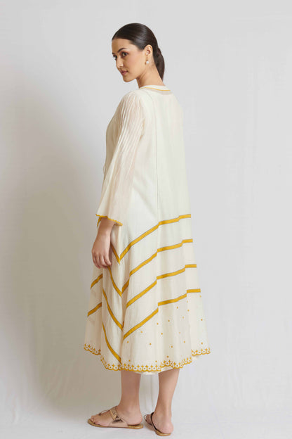 Palash Ivory Kurta Set