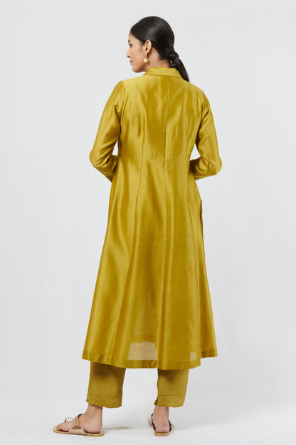 Ketaki Olive Kurta Set