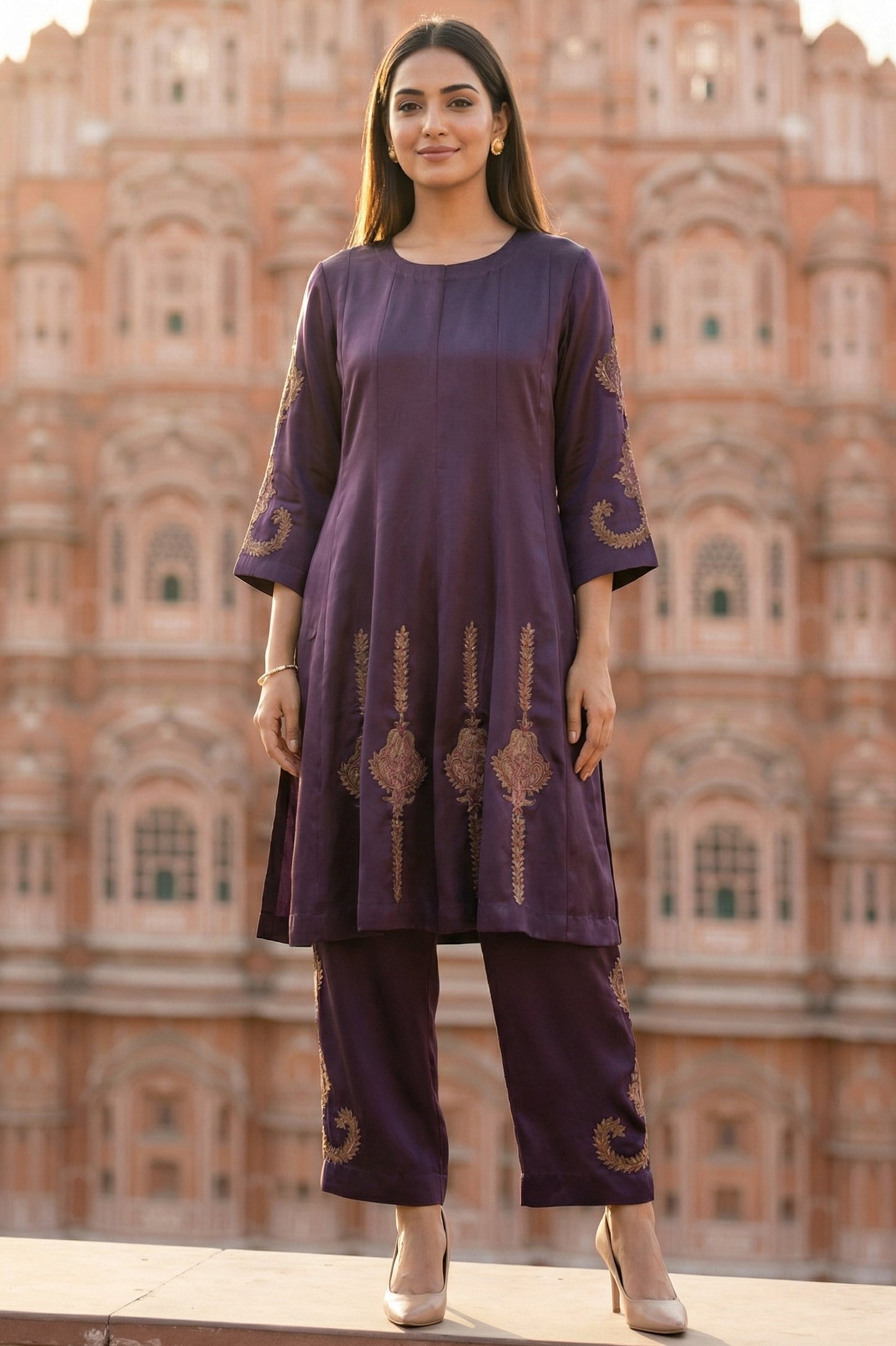 Magha Kalidar Set