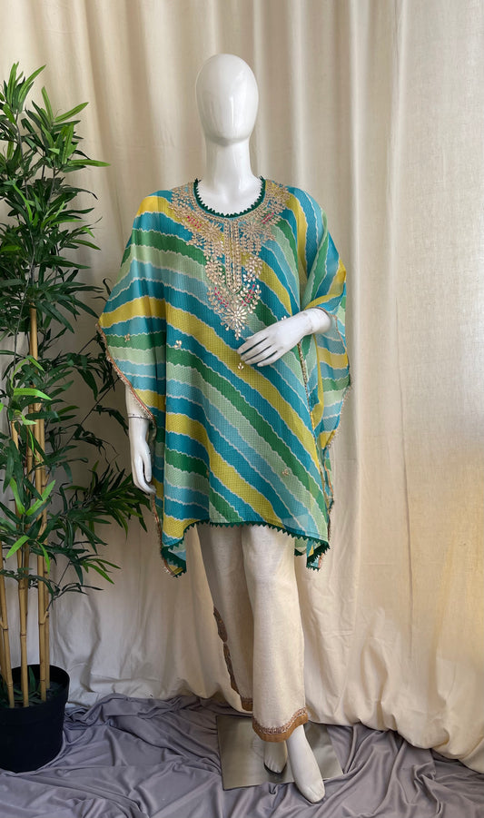 Neel Kamal Kaftan Set