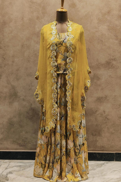 Summer Bloom Cape Set