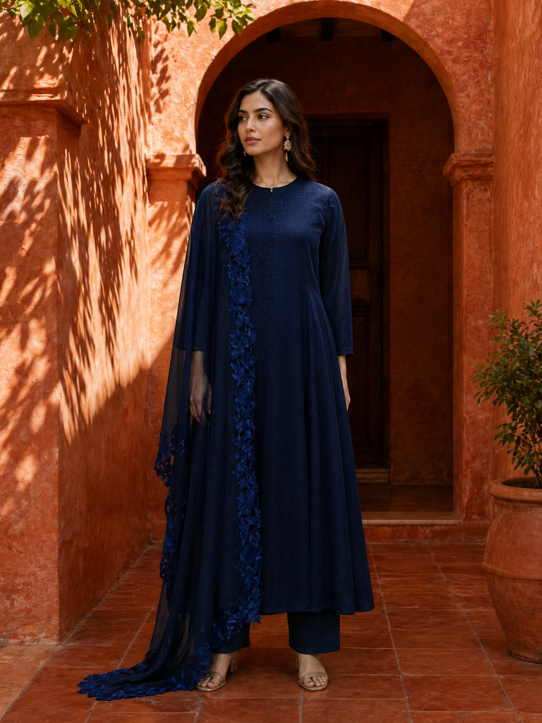 Neavy blue Elegance Suit Set