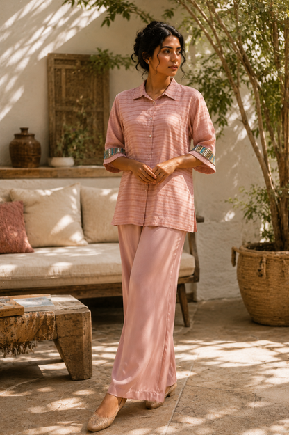 Blush Tissue Coord Set